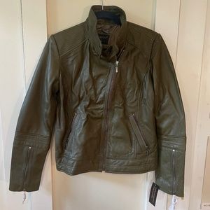 Bernardo Leather Moto Jacket